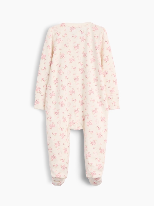 Image number 2 showing, Baby First Favorites Organic Cotton Footed One-Piece