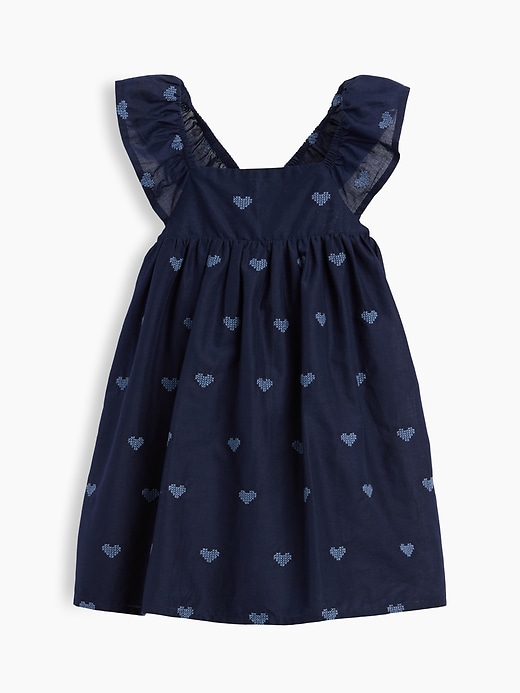Image number 2 showing, Baby & Toddler Embroidered Flutter-Sleeve Dress
