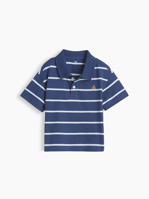 POLO COUPE DROITE POUR BÉBÉ ET TOUT-PETIT