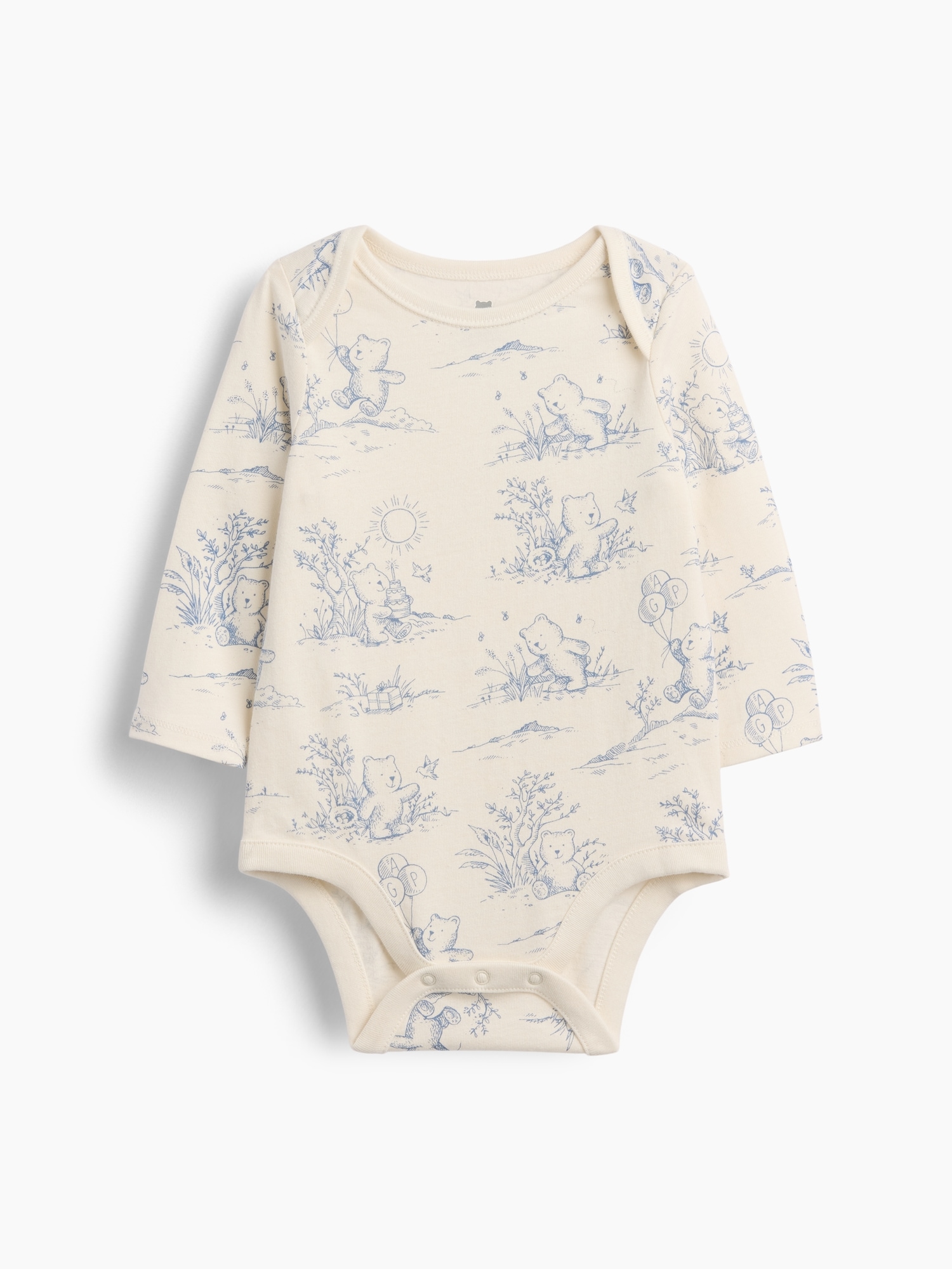 Cache-couche de coton biologique à motifs l’ourson Brannan en toile Premiers essentiels pour Bébé