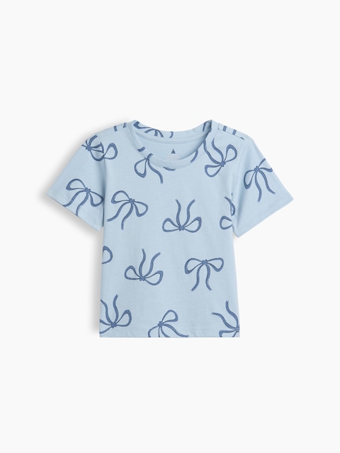 T-SHIRT AGENCEZ À VOLONTÉ À MOTIF POUR BÉBÉ ET TOUT-PETIT