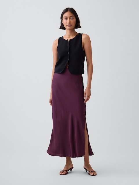Maxi Slip Skirt