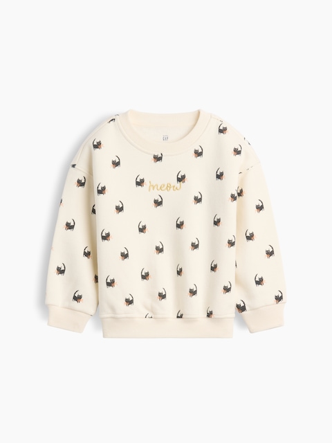 Baby & Toddler VintageSoft Meow Cat Sweatshirt