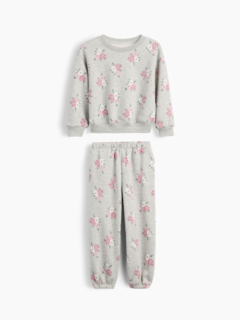 Baby & Toddler VintageSoft Floral Sweat Set