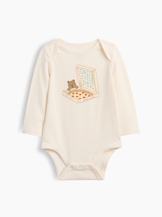 Image number 1 showing, Baby First Favorites Organic Cotton Graphic Bodysuit