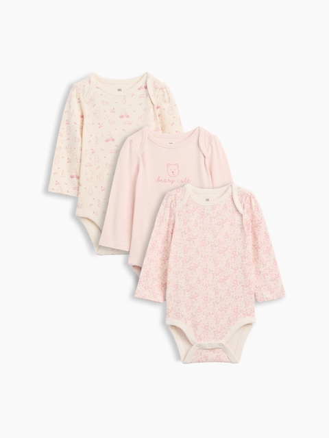 CACHE-COUCHE PREMIERS ESSENTIELS EN COTON BIOLOGIQUE POUR BÉBÉ (PAQUET DE 3)