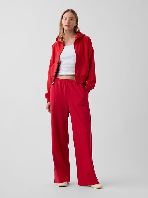 Image number 1 showing, Mid Rise VintageSoft Terry Loose Sweatpants