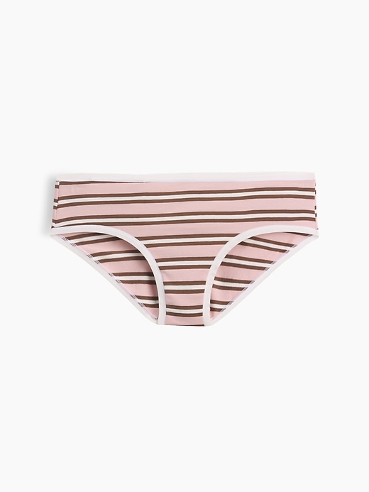 L'image numéro 4 présente Culotte taille basse en coton biologique extensible ultra-doux