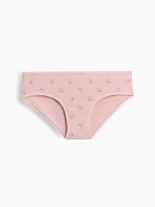 L'image numéro 4 présente Culotte taille basse en coton biologique extensible PureDouceur