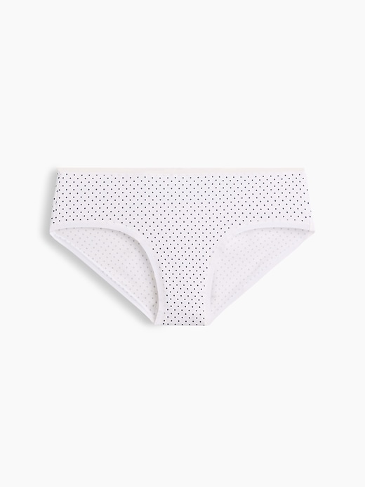 L'image numéro 5 présente Culotte taille basse en coton biologique extensible PureDouceur