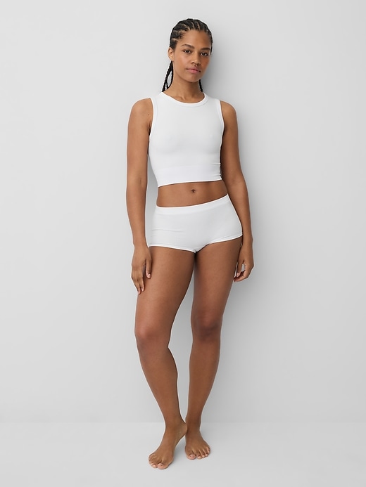 L'image numéro 4 présente Short court sans coutures