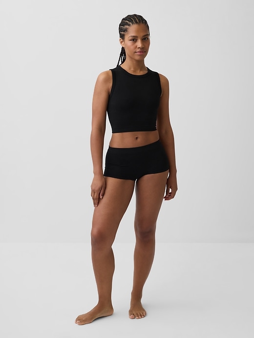 L'image numéro 4 présente Short court sans coutures
