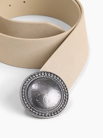 Image number 2 showing, Suede Western Belt