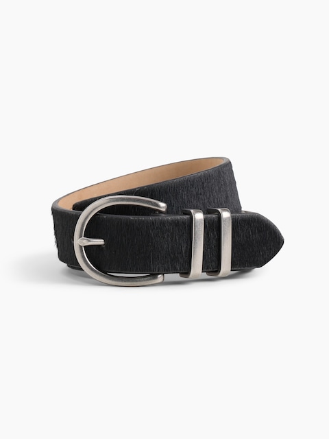 Calf Hair Belt
