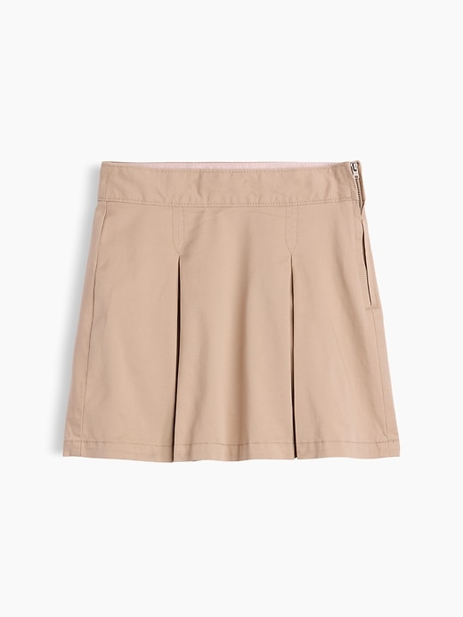 Image number 2 showing, Kids Uniform Pleated Khaki Skort
