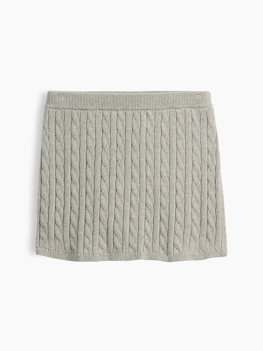 L'image numéro 2 présente Jupe-shirt en tricot torsadé pour Enfant