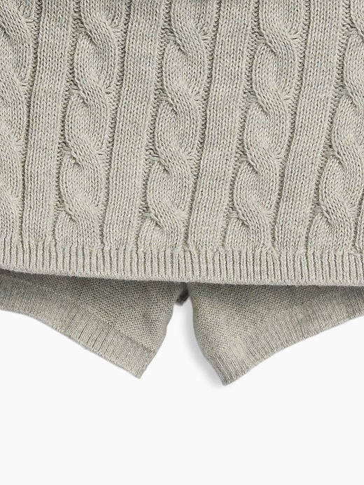L'image numéro 5 présente Jupe-shirt en tricot torsadé pour Enfant