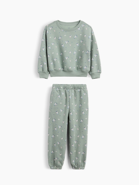 Baby & Toddler VintageSoft Floral Sweat Set