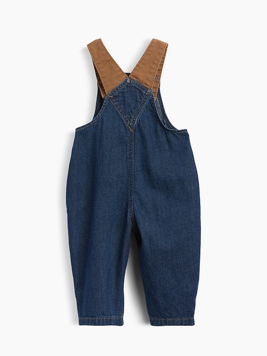 Image number 2 showing, Baby Denim Workwear Overalls