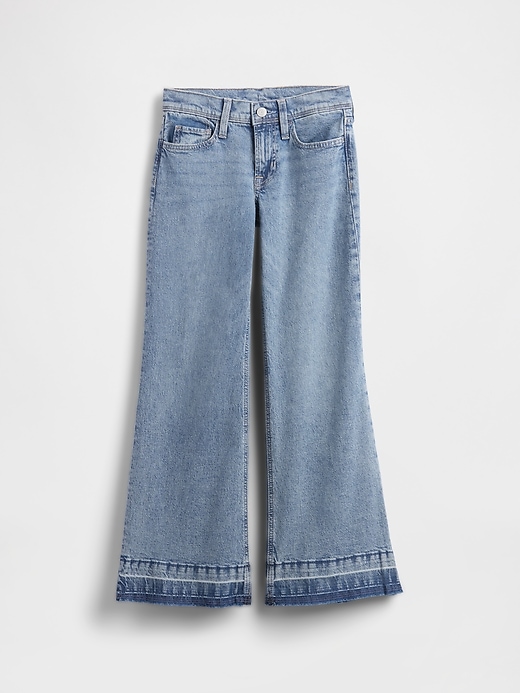 Image number 2 showing, Kids Low Rise Relaxed Flare Jeans