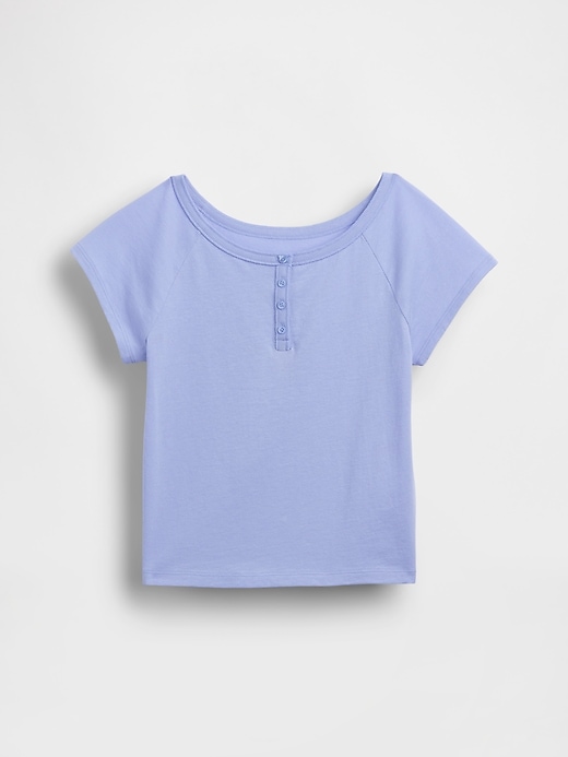 Image number 2 showing, Kids Raglan Henley T-Shirt