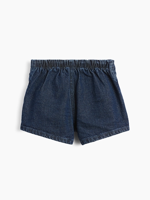 Image number 2 showing, Baby & Toddler Denim Bow Skort
