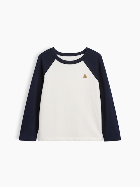 T-SHIRT AGENCEZ À VOLONTÉ À MANCHES RAGLAN POUR BÉBÉ ET TOUT-PETIT