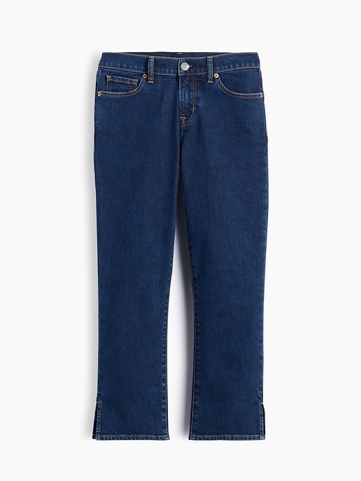 L'image numéro 7 présente Jean capri à taille basse