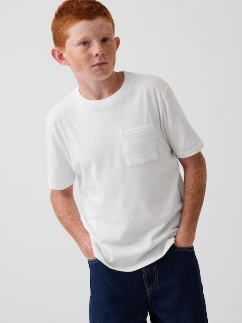 T-SHIRT À POCHE POUR ENFANT