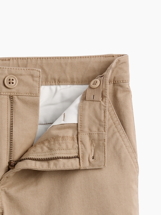 Image number 5 showing, Kids Modern Uniform Slim Straight Khakis