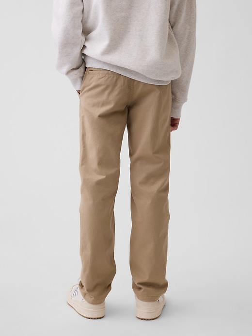 Image number 4 showing, Kids Modern Uniform Slim Straight Khakis
