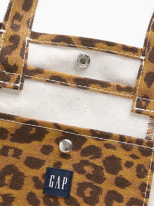 Canvas Logo Mini Tote Bag | Gap