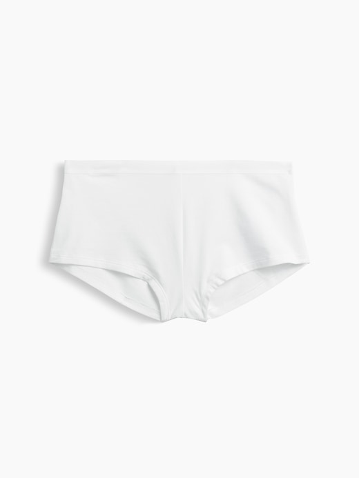 L'image numéro 5 présente Short court en coton biologique extensible PureDouceur