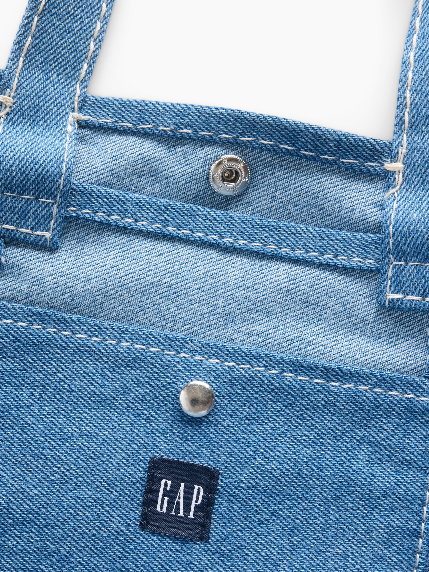 Mini fourre-tout en toile à logo Gap