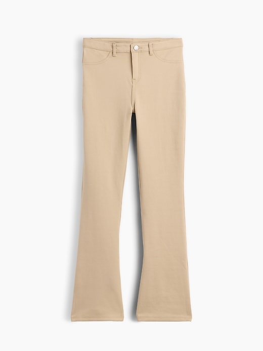 Image number 2 showing, Kids Uniform Ponte Flare Pants