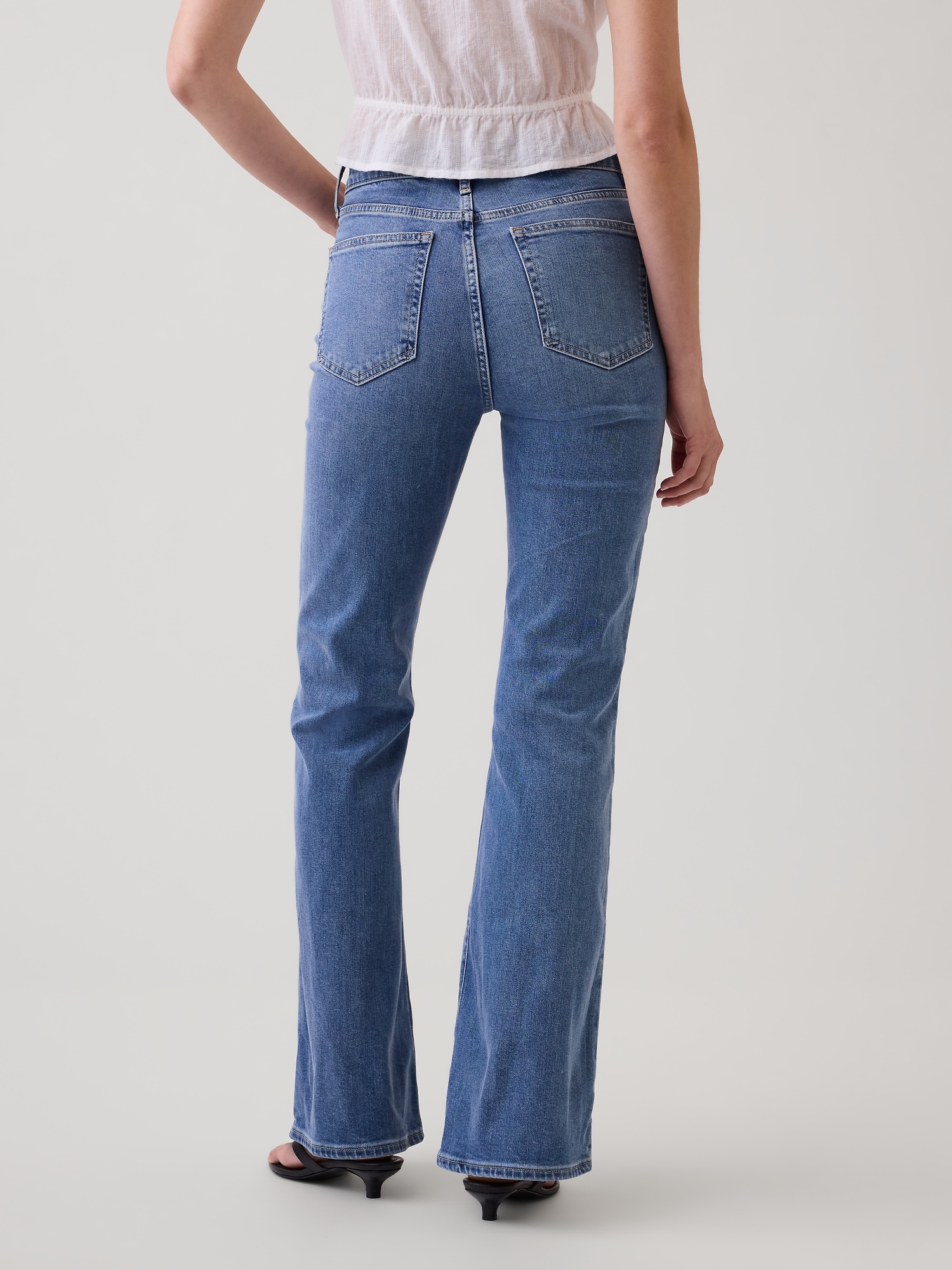 High Rise '70s Flare Jeans