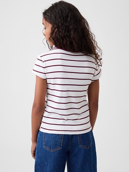 L'image numéro 3 présente T-shirt côtelé pour Enfant