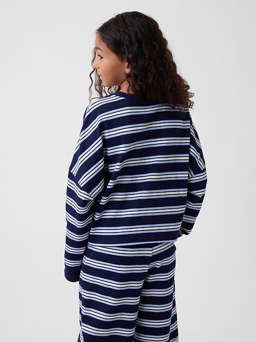 L'image numéro 3 présente T-shirt surdimensionné en tissu épais pour Enfant