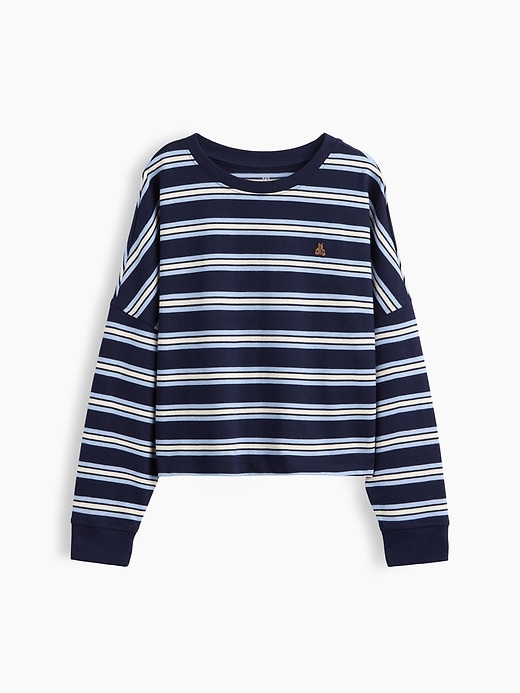 L'image numéro 2 présente T-shirt surdimensionné en tissu épais pour Enfant
