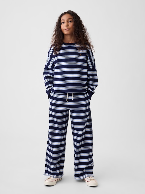 Kids Heavyweight Wide-Leg Pants