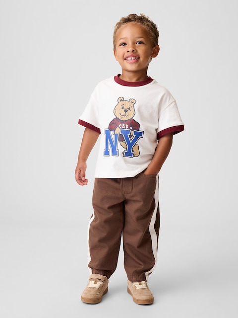 PANTALON COUPE BARIL À TAILLE ÉLASTIQUE DOUCEUR SUPRÊME POUR BÉBÉ ET TOUT-PETIT
