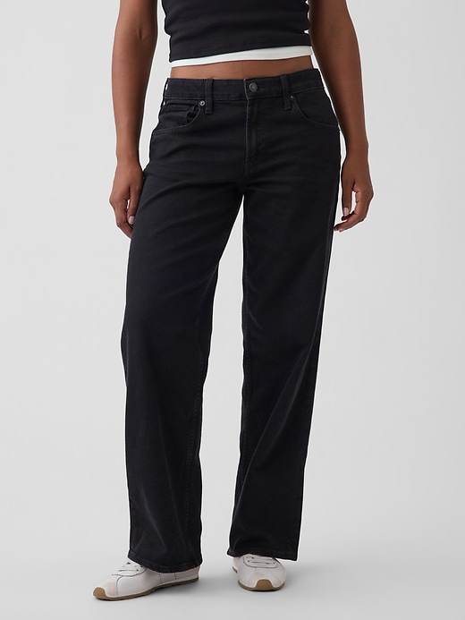 Image number 2 showing, Curvy Low Rise '90s Loose Jeans