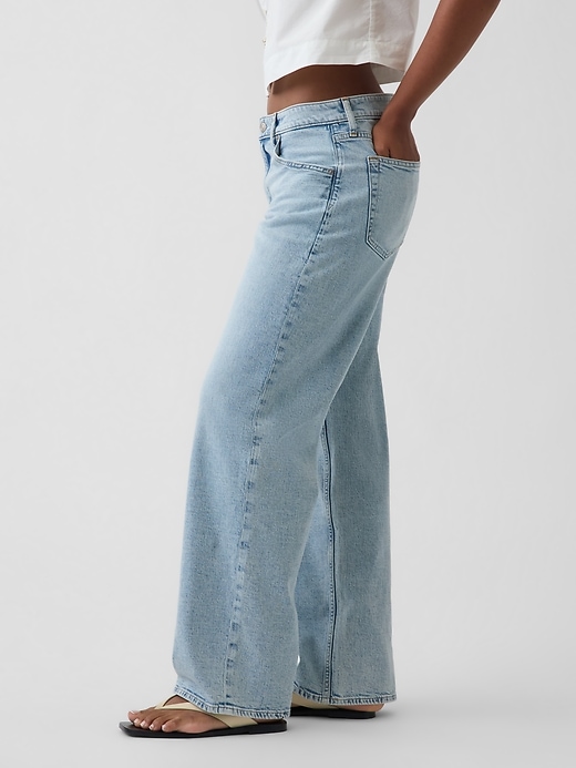 Image number 3 showing, Curvy Low Rise '90s Loose Jeans