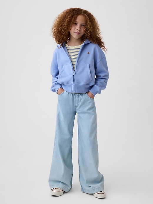 Image number 2 showing, Kids VintageSoft Oversized Logo Zip Hoodie