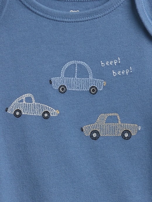 Image number 3 showing, Baby First Favorites Organic Cotton Graphic Bodysuit