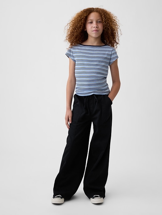 Image number 1 showing, Kids Twill Baggy Pants
