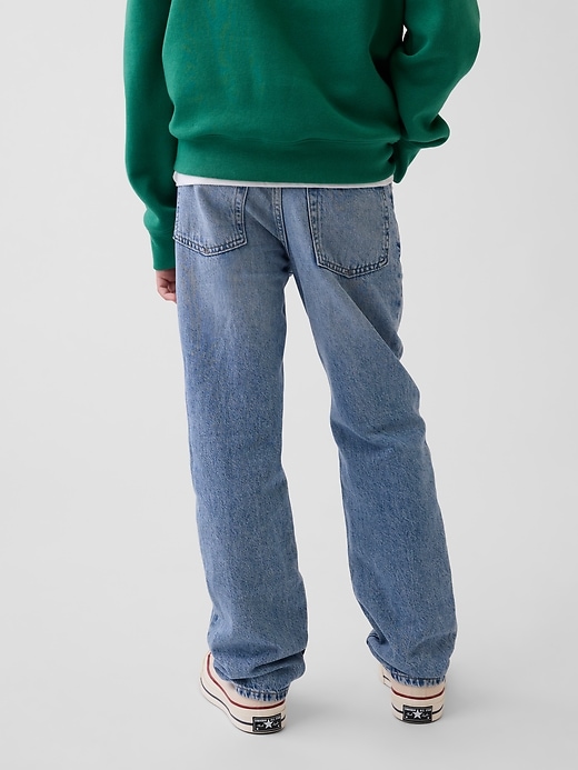 Image number 3 showing, Kids Relaxed Straight Jeans