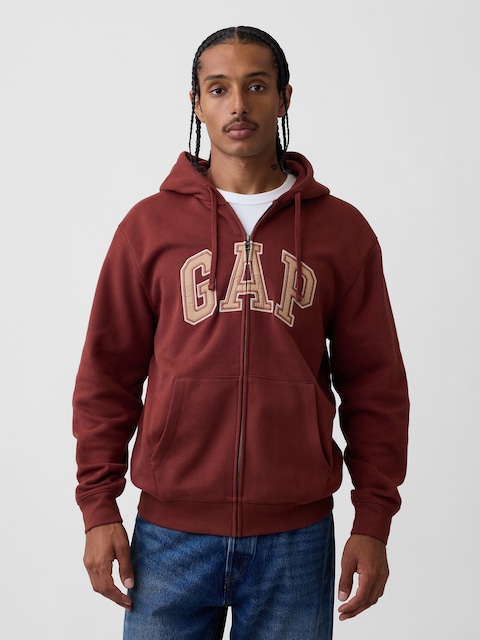 Adult VintageSoft Arch Logo Zip Hoodie