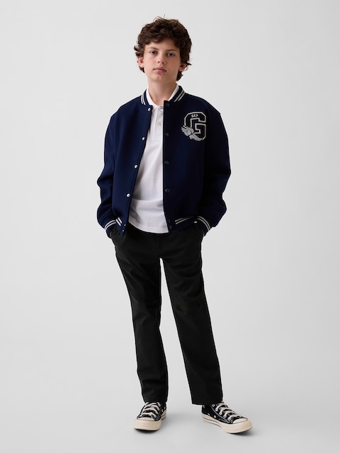 KAKI D'UNIFORME ÉTROIT MODERNE POUR ENFANT