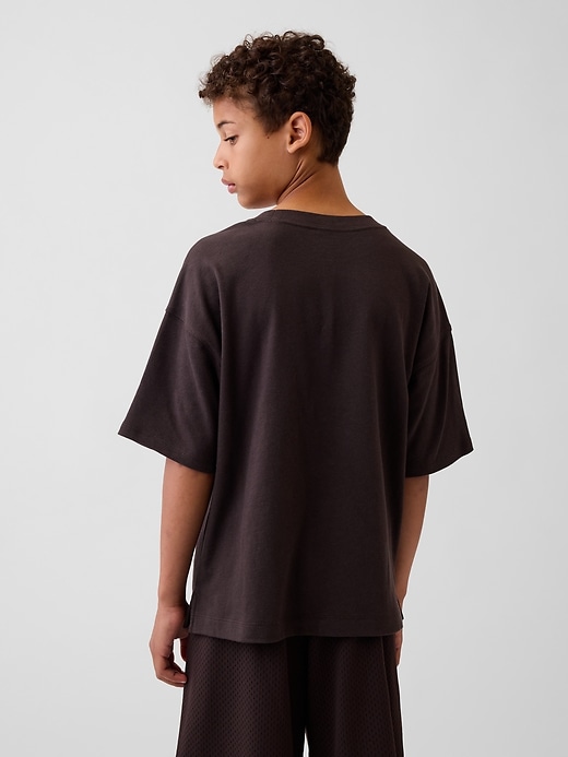 Image number 3 showing, Kids Heavyweight Oversized T-Shirt